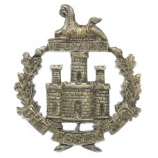 Essex Regiment Officer's Silvered Cap Badge