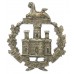 Essex Regiment Officer's Silvered Cap Badge