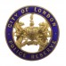 City of London Police Reserve Lapel Badge (Blue Enamel)