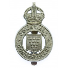 Cornwall Constabulary Cap Badge - King's Crown