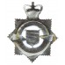 Cornwall Constabulary Senior Officer's Enamelled Cap Badge - Queen's Crown