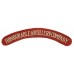 Honourable Artillery Company H.A.C. (HONOURABLE ARTILLERY COMPANY) Cloth Shoulder Title