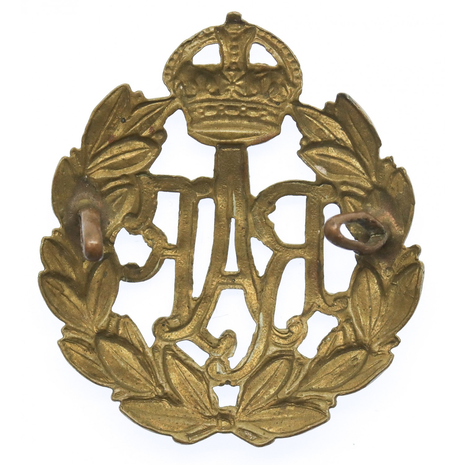 Royal Air Force (R.A.F.) Cap Badge - King's Crown