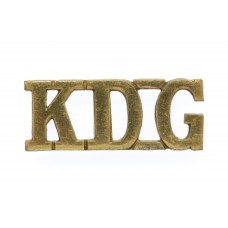 1st King's Dragoon Guards (K.D.G.) Shoulder Title