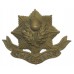 Cheshire Regiment WW1 All Brass Economy Cap Badge