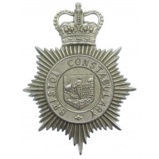 Bristol Constabulary Helmet Plate - Queen's Crown