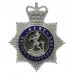 Kent County Constabulary Senior Officer's Enamelled Cap Badge - Queen's Crown