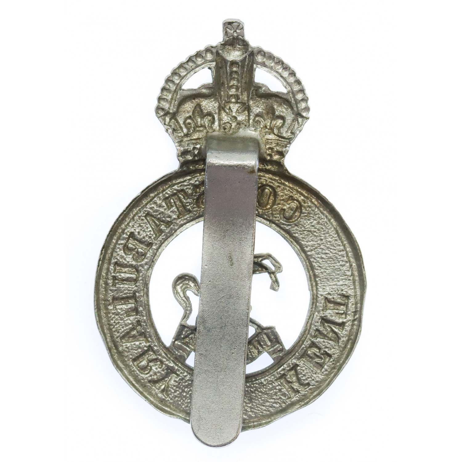 Kent Constabulary Cap Badge - King's Crown