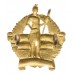 New Zealand Otago & Southland Regiment Officer's Gilt Cap Badge