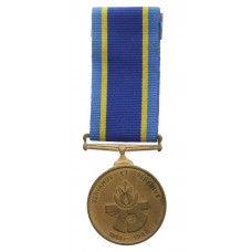 South African Police 75th Anniversary Medal - A.R. Kst. C.G.J. Coetzer