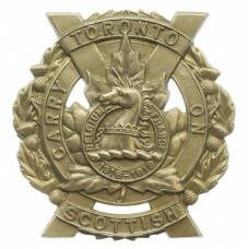 Canadian Toronto Scottish Cap Badge