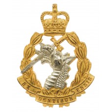 Royal Army Dental Corps (R.A.D.C.) Officer's Dress Cap Badge - Queen's Crown