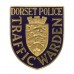 Dorset Police Traffic Warden Enamelled Cap Badge