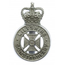 Wiltshire Constabulary Cap Badge - Queen's Crown