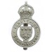 Derbyshire Constabulary Cap Badge - King's Crown