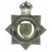 Derbyshire Constabulary Senior Officer's Enamelled Cap Badge - King's Crown