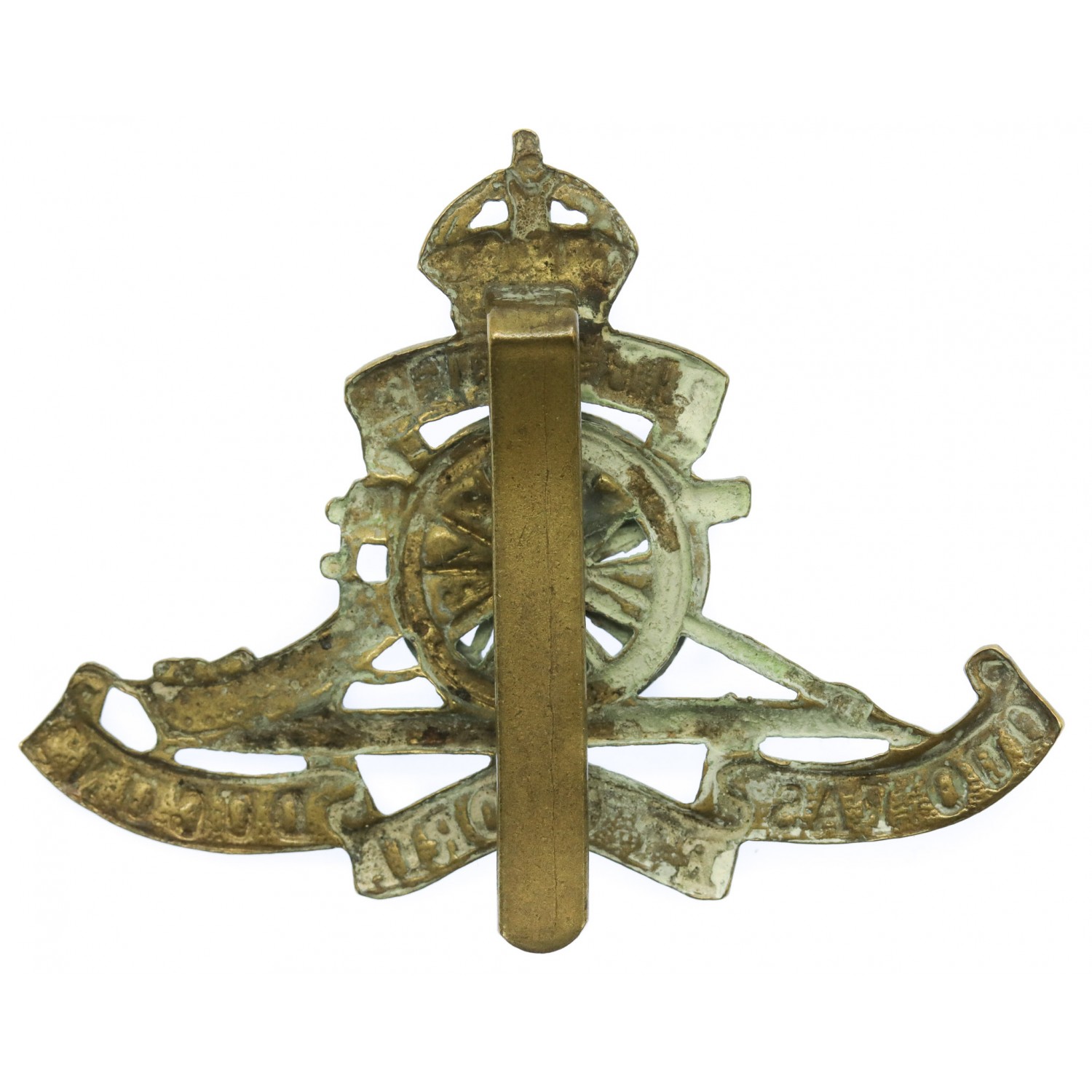 Royal Artillery (revolving Wheel) Cap Badge - King's Crown