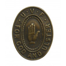 Ulster Volunteer Force U.V.F. For God and Ulster Antrim Lapel Badge