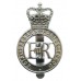 Royal Grenada Police Force Chrome Cap Badge - Queen's Crown