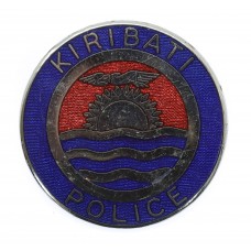 Kiribati Police Enamelled Cap Badge