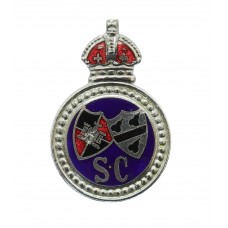 Worcester City Police Special Constabulary Enamelled Lapel Badge - King's Crown