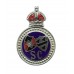 Worcester City Police Special Constabulary Enamelled Lapel Badge - King's Crown