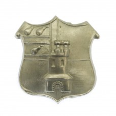 Worcester City Police White Metal Cap/Collar Badge