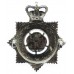 Northampton & County Constabulary Senior Officer's Enamelled Cap Badge - Queen's Crown