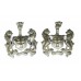 Pair of Newcastle -Upon- Tyne City Police Collar Badges