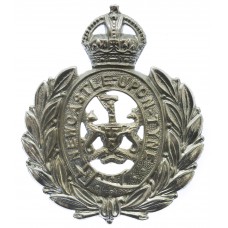 Newcastle -Upon- Tyne City Police Wreath Cap Badge - King's Crown