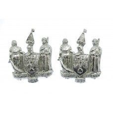 Pair of Southend-on-Sea Constabulary Collar Badges