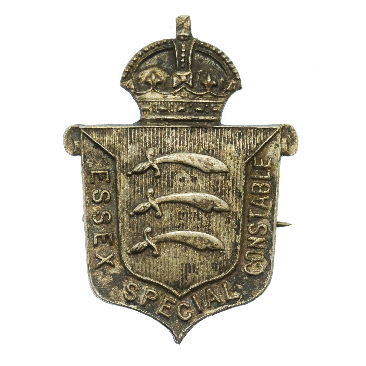 Essex Special Constable Lapel Badge - King's Crown