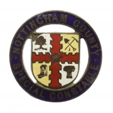 Nottingham County Special Constable 1914 Enamelled Lapel Badge