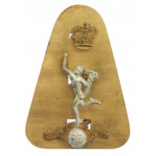 Royal Corps of Signals Bi-Metal Cap Badge - Queen's Crown