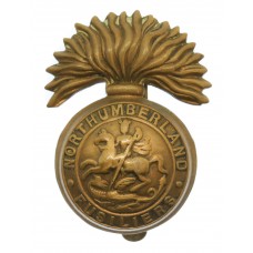 Northumberland Fusiliers Brass Cap Badge