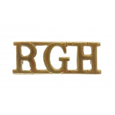 Royal Gloucestershire Hussars (R.G.H.) Shoulder Title