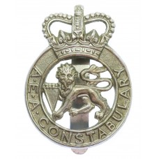 United Kingdom Atomic Energy Authority (U.K.A.E.A.) Constabulary Cap Badge - Queen's Crown