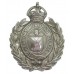 Newport Borough Police Wreath Cap Badge - King's Crown