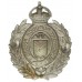 Newport Borough Police Wreath Cap Badge - King's Crown