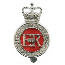 Greater Manchester Police Cap Badge - Queen's Crown