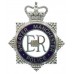 Greater Manchester Police Senior Officer's  Enamelled Cap Badge - Queen's Crown