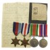 WW1 1914 Mons Star and Bar Group and WW2 Normandy Casualty Medal Group to Father & Son - Pte. S. Hirst, 5th Royal Irish Lancers and Spr. F. Hirst, 79 Assault Sqdn. Royal Engineers