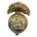 Royal Inniskilling Fusiliers Cap Badge (Flag Left)