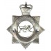 Surrey Special Constabulary Senior Officer's Enamelled Cap Badge - Queen's Crown