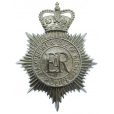 Hampshire & Isle of Wight Police Helmet Plate - Queen's Crown