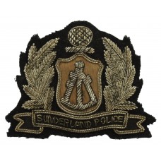 Sunderland Borough Police Chief Constables Bullion Cap Badge 