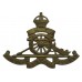 Royal New Zealand Artillery Cap Badge - King's Crown