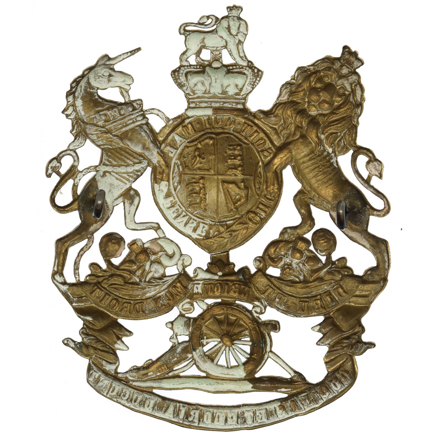 Victorian Royal Artillery Helmet Plate