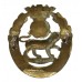 York & Lancaster Regiment Officer's Gilt Cap Badge