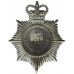 Royal Gibraltar Police Enamelled Helmet Plate - Queen's Crown